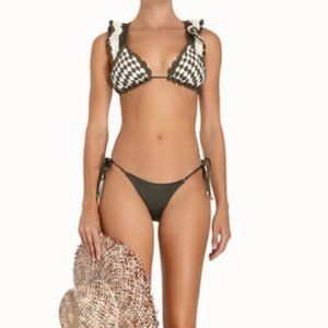 Zimmermann Devi Crotchet Bikini Top